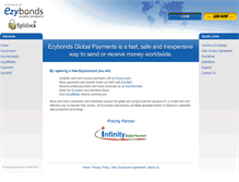 Tablet Screenshot of ezybonds.com